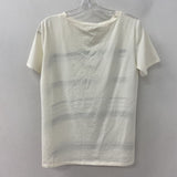 WEEKEND Max Mara WOMEN'S T-SHIRT white black grey S