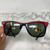 RAY-BAN WOMEN'S SUNGLASSES red black