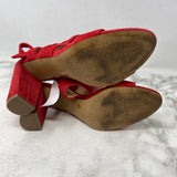 Jessica Simpson WOMEN'S HEELS red 8.5