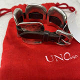 UNO DE 50 WOMEN'S BRACELET brown silver