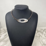 WOMEN'S NECKLACE metal, mother of pearl