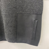 J CREW WOMEN'S SWEATER grey black XS
