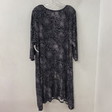 LIV by Habitat Clothes WOMEN'S DRESS black white dots XL