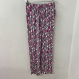 HUE WOMEN'S LOUNGEWEAR grey pink cat printk m