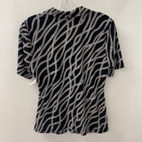 MICHAEL/Michael Kors WOMEN'S TOP black white M