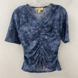 MICHAEL/Michael Kors WOMEN'S TOP blue print M