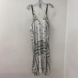 DKNY WOMEN'S DRESS white black L