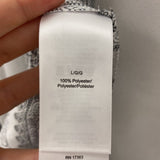 DKNY WOMEN'S DRESS white black L
