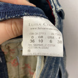 luisa cerano WOMEN'S CAPRIS blue 6