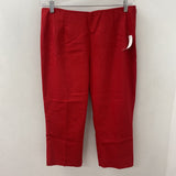 CHAPS WOMEN'S PANTS red 12