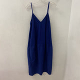 ZARA WOMEN'S DRESS blue M