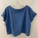 CUT-LOOSE WOMEN'S TOP blue mix L