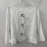 made in Italy WOMEN'S BLOUSE/SHIRT white M/L