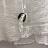 made in Italy WOMEN'S BLOUSE/SHIRT white M/L