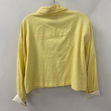 STRADIVARIUS WOMEN'S BLAZER/JACKET yellow L