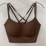AERIE WOMEN'S ACTIVE BRA brown L