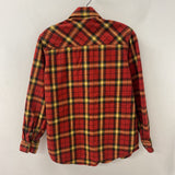 TNA WOMEN'S BLAZER/JACKET red plaid S/1