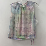 BELLA DAHL WOMEN'S TANK/CAMI tie-dye M