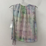 BELLA DAHL WOMEN'S TANK/CAMI tie-dye M