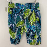 PECK & PECK WOMEN'S SHORTS tropical print 10