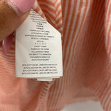 MICHAEL/Michael Kors WOMEN'S BLOUSE/SHIRT pink white gold stripe LP