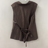 TALBOTS WOMEN'S BLAZER/JACKET brown 12
