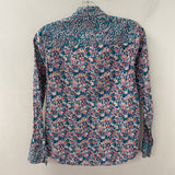 J CREW WOMEN'S BLOUSE/SHIRT green multi 2