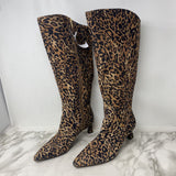 NATURALIZER WOMEN'S BOOTS leopard print 8