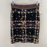 RIANI WOMEN'S SKIRT black multi florl 10