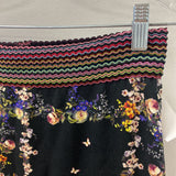 RIANI WOMEN'S SKIRT black multi florl 10
