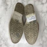 JOHNSTON & MURPHY WOMEN'S FOOTWEAR beige w/metallic 9