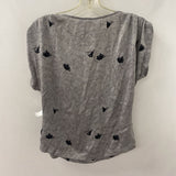 NAUGHTY WOMEN'S BLOUSE/SHIRT grey print 2
