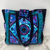 LIFE IS GOOD WOMEN'S BAG cream navy yellow