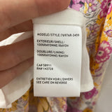 tribal jeans WOMEN'S DRESS orange pink floral L