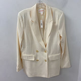 JOE FRESH WOMEN'S BLAZER/JACKET cream L
