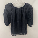 J CREW WOMEN'S BLOUSE/SHIRT black S