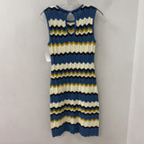 JOE FRESH WOMEN'S DRESS chevron pattern XS