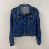 new york & company WOMEN'S DENIM JACKET blue S
