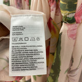 H&M WOMEN'S DRESS pink multi floral S
