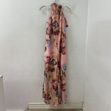 made in Italy WOMEN'S JUMPSUIT pink multi floral M