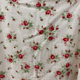 JAPNA WOMEN'S DRESS white red-flowers M