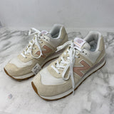 NEW BALANCE WOMEN'S SNEAKERS cream pink 8/39