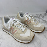 NEW BALANCE WOMEN'S SNEAKERS cream pink 8/39
