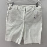 TALBOTS WOMEN'S SHORTS white 2P