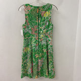 MAEVE WOMEN'S DRESS kelly green, pink 6