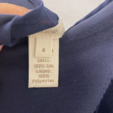 J CREW WOMEN'S TANK/CAMI navy 4
