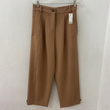 ZARA WOMEN'S PANTS tan S