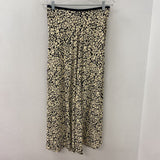 MANGO/MNG WOMEN'S SKIRT black cream M
