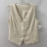 WOMEN'S BLAZER/JACKET cream S