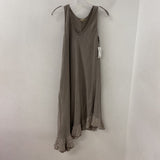 WOMEN'S DRESS grey dots S